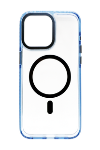 Чохол TPU Fluorescent Strip with MagSafe для iPhone 15 Pro Max blue