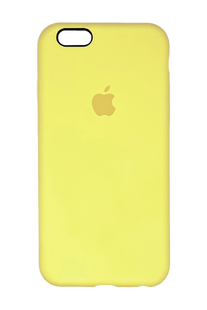 Силиконовый чехол Full Cover для iPhone 6 neon yellow
