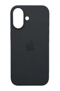 Силиконовый чехол with MagSafe для iPhone 17 black 1:1 Smart animation с кнопкой