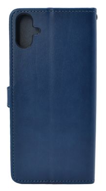 Чохол-книжка шкіра для Samsung A05 blue Getman Gallant PU