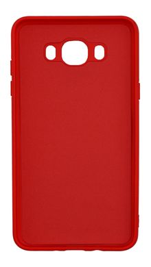 Силіконовий чохол Full Cover для Samsung J7-2016 red без logo