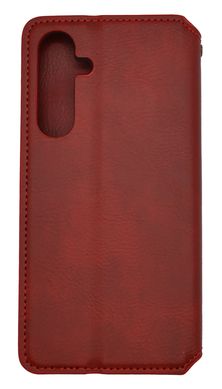 Чехол-книжка кожа для Samsung A55 5G red Getman Cubic PU