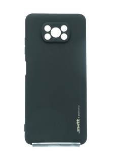 Силиконовый чехол SMTT для Xiaomi Poco X3 NFC black