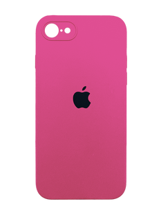 Силиконовый чехол Full Cover для iPhone 7/8/SE 2020 barble pink Full Camera