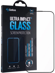 Защитное стекло Gelius Ultra Impact для iPhone 16 Pro Max black