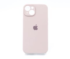Силіконовий чохол Full Cover для iPhone 14 lavender Full Camera