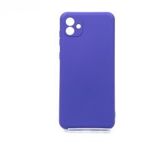 Силіконовий чохол Full Cover для Samsung A04 violet Full Camera без logo