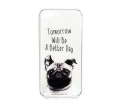 Накладка Glass Case Mops для Iphone 7+/8+ dog