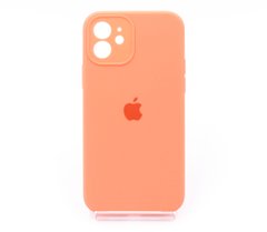 Силіконовий чохол Full Cover для iPhone 12 pink cytrus Full Camera