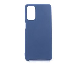 Силіконовий чохол Soft feel для Samsung M52 Blue Candy