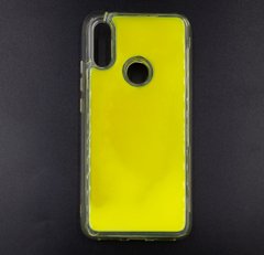 Накладка Color Sand для Xiaomi Redmi 7 neon sand glow in the dark yellow