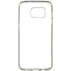 Силіконовий чохол Clear для Samsung S6 white протиударний