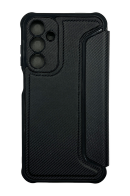 Чохол-книжка шкіра для Samsung A25 5G black Getman Razor PU Carbon