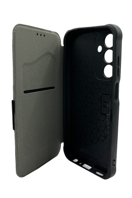 Чохол-книжка шкіра для Samsung A25 5G black Getman Razor PU Carbon