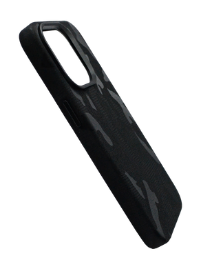 Чохол Speshl Camo Leather with MagSafe для iPhone 14 Pro Max black