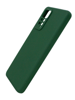 Силіконовий чохол Full Cover Lakshm для Xiaomi Redmi Note 11 Pro4G/5G cyp.green (AAA) FullCam б/logo
