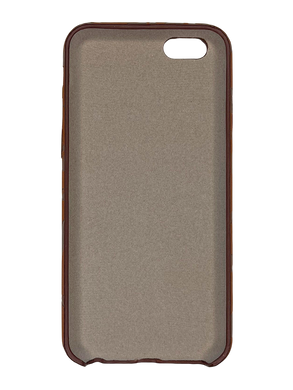 Чехол задняя накладка для IPhone 6G brown