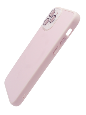 Чехол TPU+Glass Sapphire Midnight with MagSafe для iPhone 11 Pro pink sand