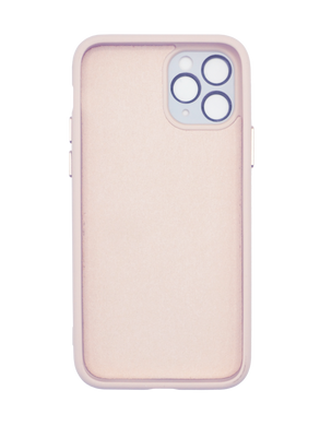 Чехол TPU+Glass Sapphire Midnight with MagSafe для iPhone 11 Pro pink sand