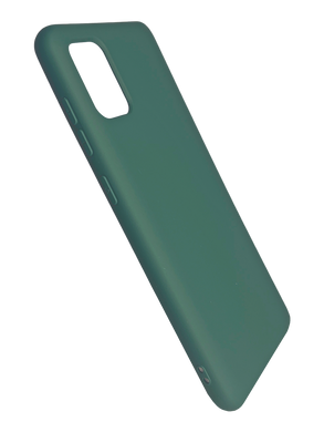 Силіконовий чохол Full Cover для Samsung A31 dark green без logo