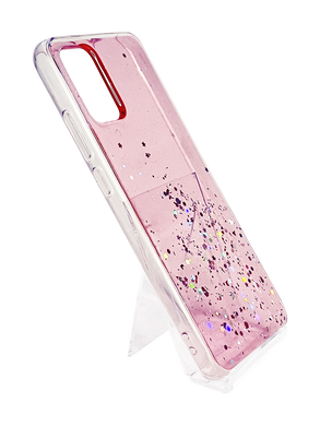 Силіконовий чохол WAVE Confetti для Samsung A02S (TPU) pink