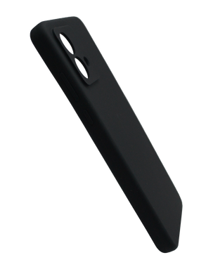 Силиконовый чехол Full Cover для Motorola Moto G84 black Full Camera без logo