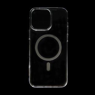 Чохол PC Armour with MagSafe для iPhone 16 Pro Max clear/gray