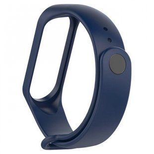 Ремінець Silicone Xiaomi MI Band 3/4 dark blue