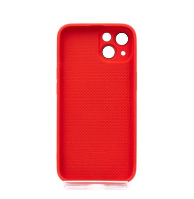 Чохол TPU+Glass sapphire matte case для iPhone 14 cola red
