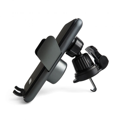 Автотримач Walker CX-057 Smart Sensor 15W у вент,решітку з бездротовою зарядкою black