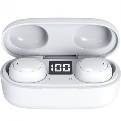 Bluetooth навушники TWS Gelius Pro BlackDots GP-TWS010B white