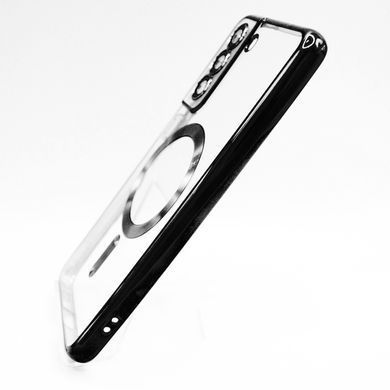 Чохол WAVE Metal Color with MagSafe для Samsung S21 FE black Full Camera