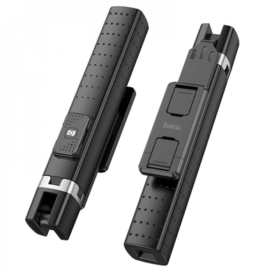 Селфі палка Monopod Hoco K18 Wave rour-led live broadcast holder (0.97m) black