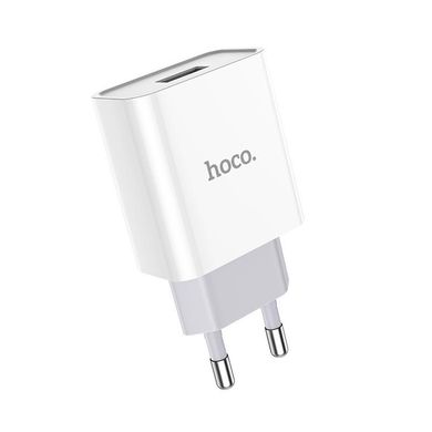 Мережевий зарядний пристрій HOCO C81A Asombroso 2.1A / 1USB (EU) white
