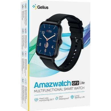 Смарт-часы Smart Watch Gelius Pro GP-SW003 (Amazwatch GT2 Lite) Black