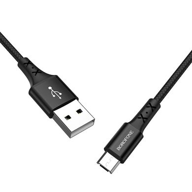 USB кабель Borofone BX20 Micro 1m black