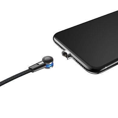 USB кабель Hoco S8 magnetic charging Lightning 2.4A 1.2m black