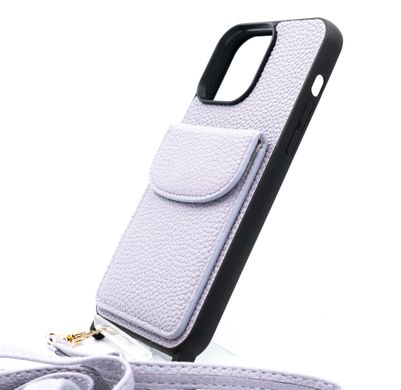 Чохол WAVE Leather Pocket для iPhone 14 Pro Max light purple