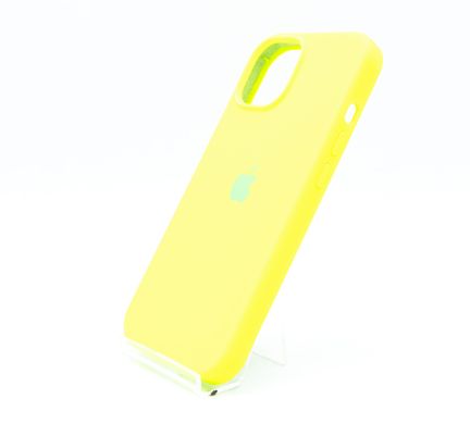 Силіконовий чохол Full Cover для iPhone 15 party green