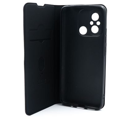 Чохол книжка FIBRA для Xiaomi Redmi 12C black