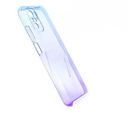 Силіконовий чохол Gradient Design для Xiaomi Redmi Note 10/Note 10S blue/ purple 0.5mm