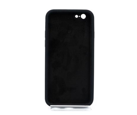 Силиконовый чехол Full Cover Square для iPhone 6 black Camera Protective