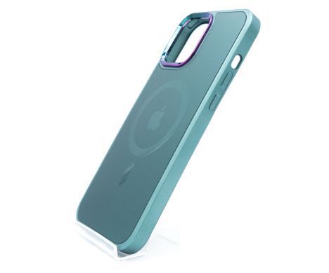 Чохол TPU+Glass Sapphire Mag Evo case для iPhone 14 pine green