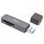Картридер Hoco HB45 Spirit 2-in-1 USB 3.0 gray