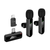 Мікрофон HOCO L20A Fair dual-mic wireless microphon ( iP/Type-C) black