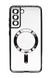 Чохол WAVE Metal Color with MagSafe для Samsung S21 FE black Full Camera