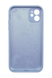 Силіконовий чохол Full Cover Square для iPhone 11 lilac blue Full Camera