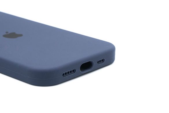 Силіконовий чохол Full Cover для iPhone 15 midnight blue