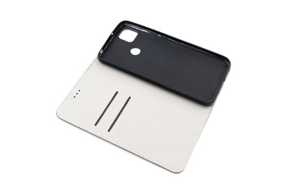 Чохол книжка Black TPU Magnet для Xiaomi Redmi 9C gray