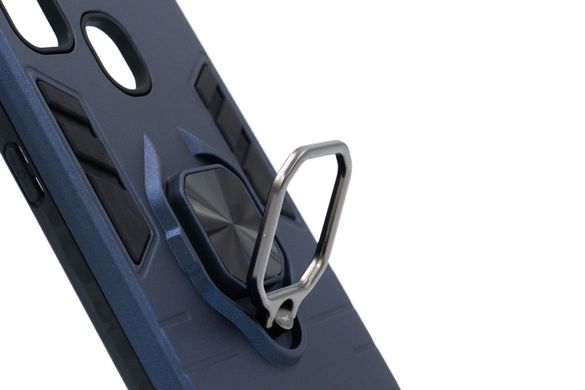 Чохол SP Transformer Ring for Magnet для Samsung M30S dark blue протиударний